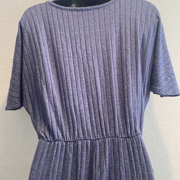 🎉BCBGENERATION
Knit Tie Front Jumpsuit Denim Blue Size S fits like a S(6) - Picture 9 of 12